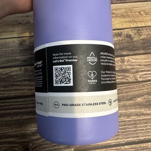 NWT HydroFlask 24oz Wide Flex Straw Cap *Never Used* (Lupine) - Picture 11 of 14